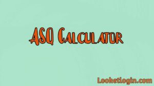 ASQ Calculator