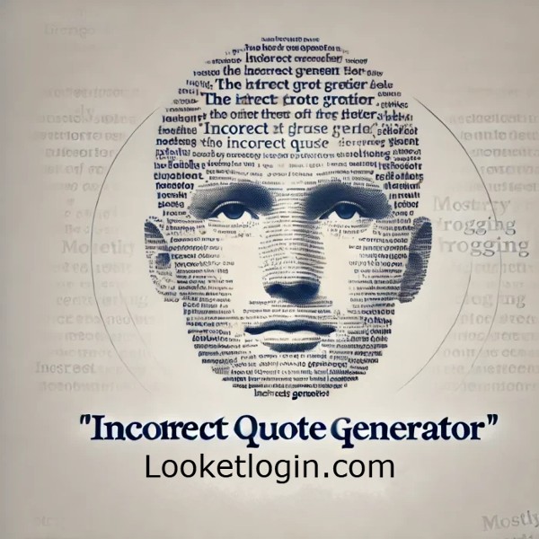 Incorrect Quotes Generator