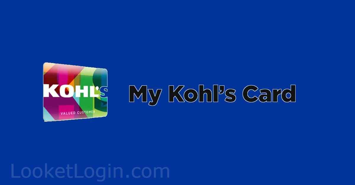 MyKohlsCard