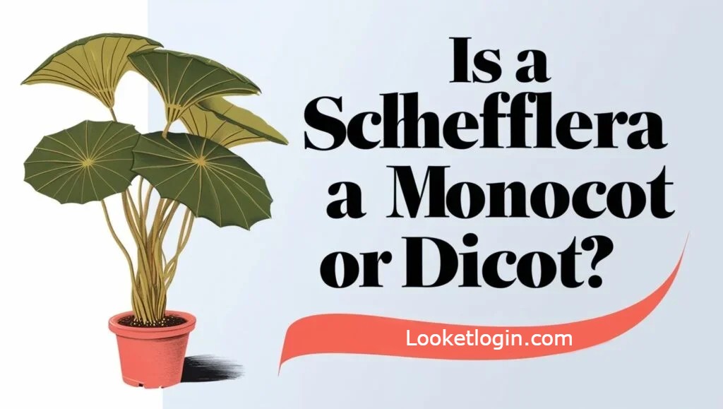 Schefflera a monocot or dicot