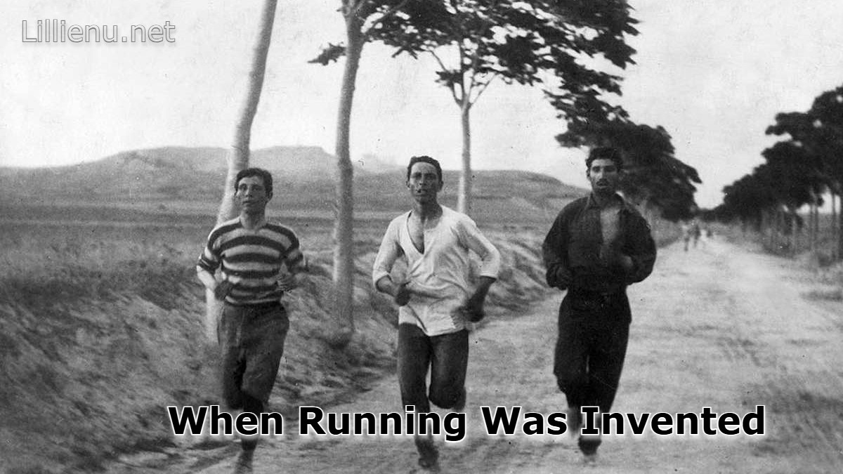 When Running Was Invented